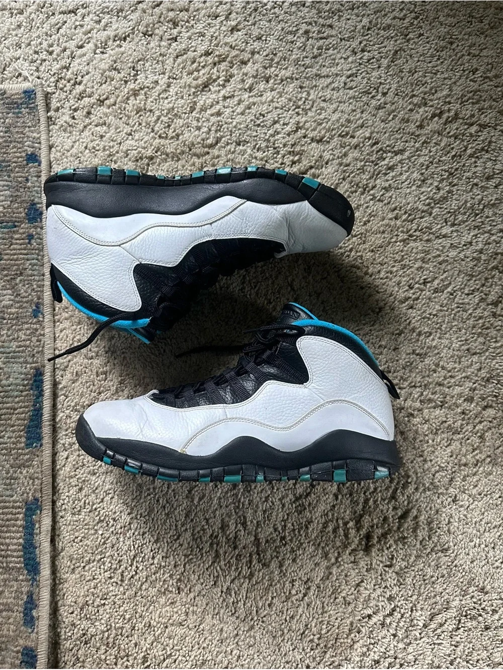 Powder Blue Air Jordan 10’s Retro - Mens 12 (2013)